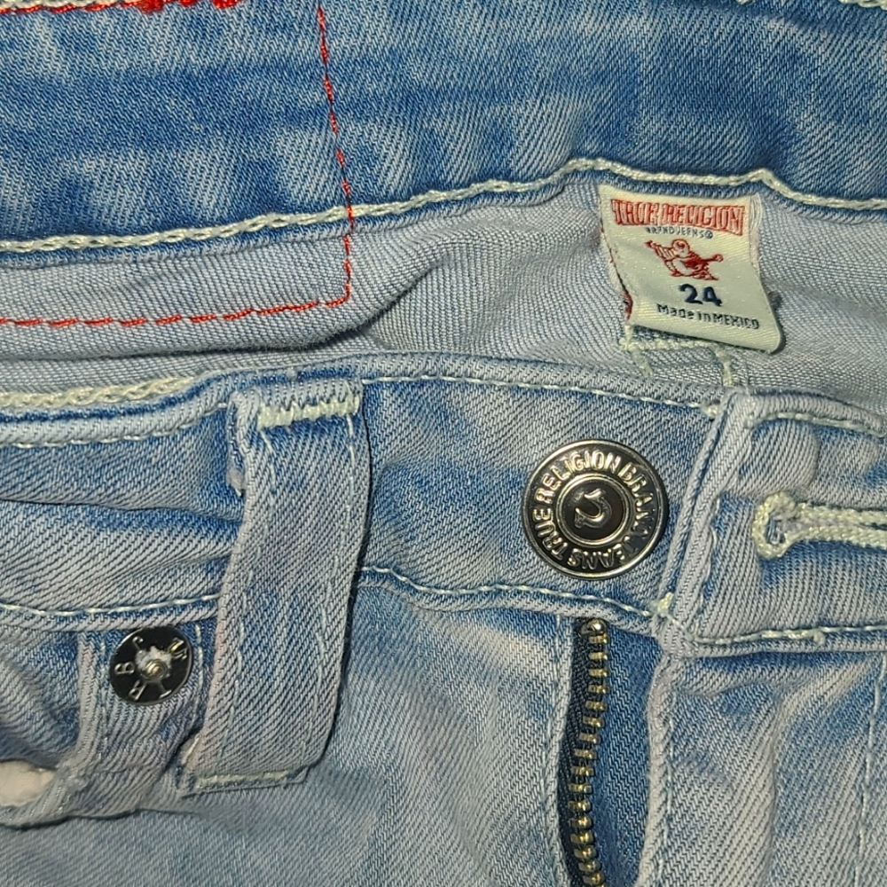 True Religion Jennie Curvy Big T sz 24